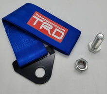 Load image into Gallery viewer, Brand New TRD High Strength Blue Tow Towing Strap Hook For Front / REAR BUMPER JDM