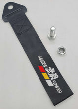 Load image into Gallery viewer, Brand New Mugen Power Race High Strength Black Tow Towing Strap Hook For Front / REAR BUMPER JDM