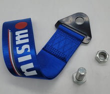 Load image into Gallery viewer, Brand New Nismo High Strength Blue Tow Towing Strap Hook For Front / REAR BUMPER JDM