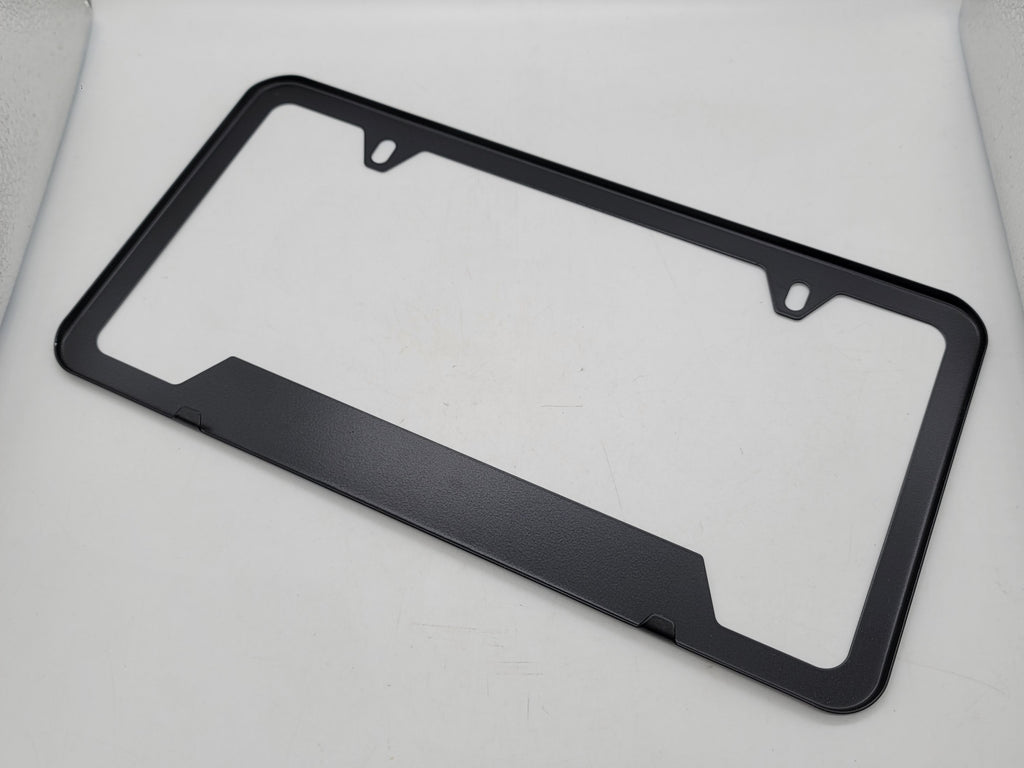 Brand New Universal 1PCS Ford Racing Metal Black License Plate Frame