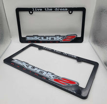 Load image into Gallery viewer, Brand New Universal 2PCS SKUNK2 ABS Plastic Black License Plate Frame Cover