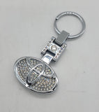 Brand New Toyota Car Keychain Keyring Emblem Logo Crystal Metal Accessories Gift