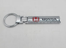 Load image into Gallery viewer, Brand New Honda Alloy Chrome Car Home Keychain Ring Decoration Gift Emblem Sport