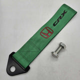 Brand New CRX High Strength Green Tow Towing Strap Hook For Front / REAR BUMPER JDM