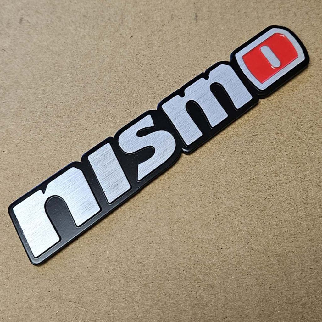 BRAND NEW UNIVERSAL NISMO METAL STEEL TRUNK EMBLEM BADGE STICKER