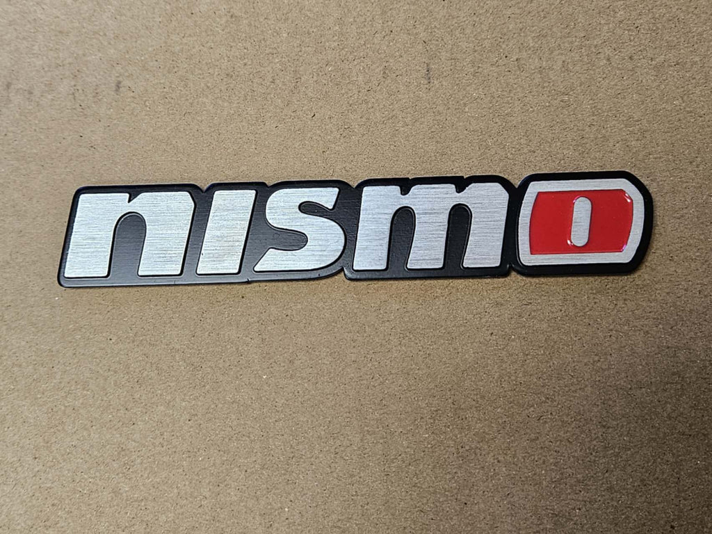 BRAND NEW UNIVERSAL NISMO METAL STEEL TRUNK EMBLEM BADGE STICKER