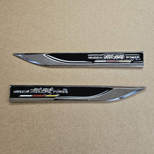 Load image into Gallery viewer, Brand New 2PCS MUGEN POWER Metal Emblem Car Trunk Side Wing Fender Decal Badge Sticker