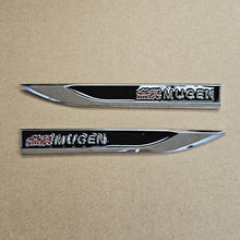 Load image into Gallery viewer, Brand New 2PCS MUGEN Metal Emblem Car Trunk Side Wing Fender Decal Badge Sticker