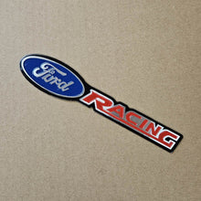 Load image into Gallery viewer, BRAND NEW UNIVERSAL FORD RACING METAL STEEL TRUNK EMBLEM BADGE STICKER