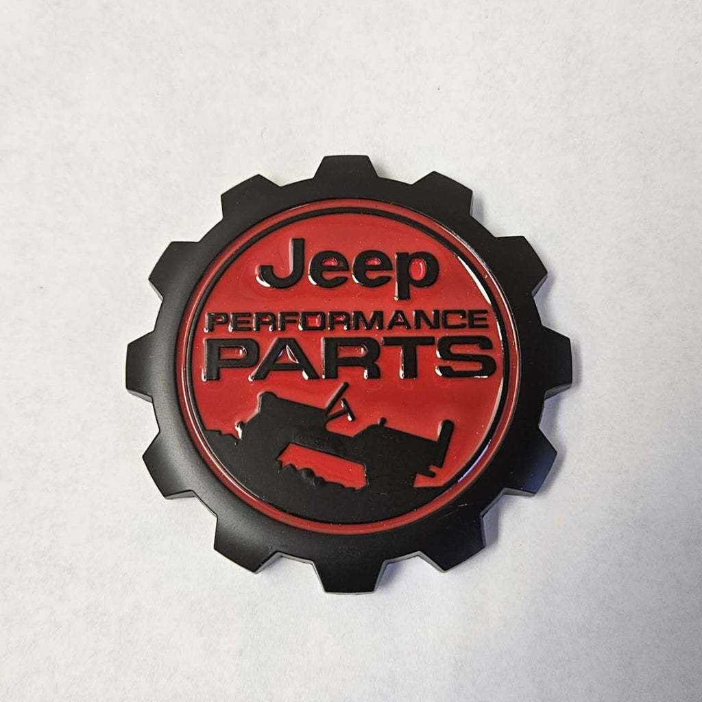 Brand New 1PCS JEEP PERFORMANCE PARTS 3D Metal Car Trunk Side Fenders Door Badge Sticker