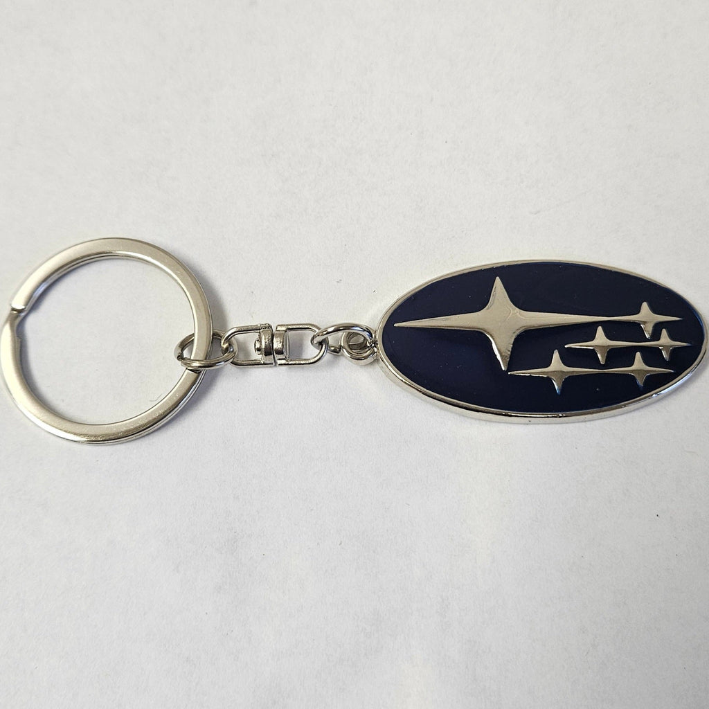 Brand New Subaru Logo Car Keychain Keyring Emblem Logo Metal Accessories Gift