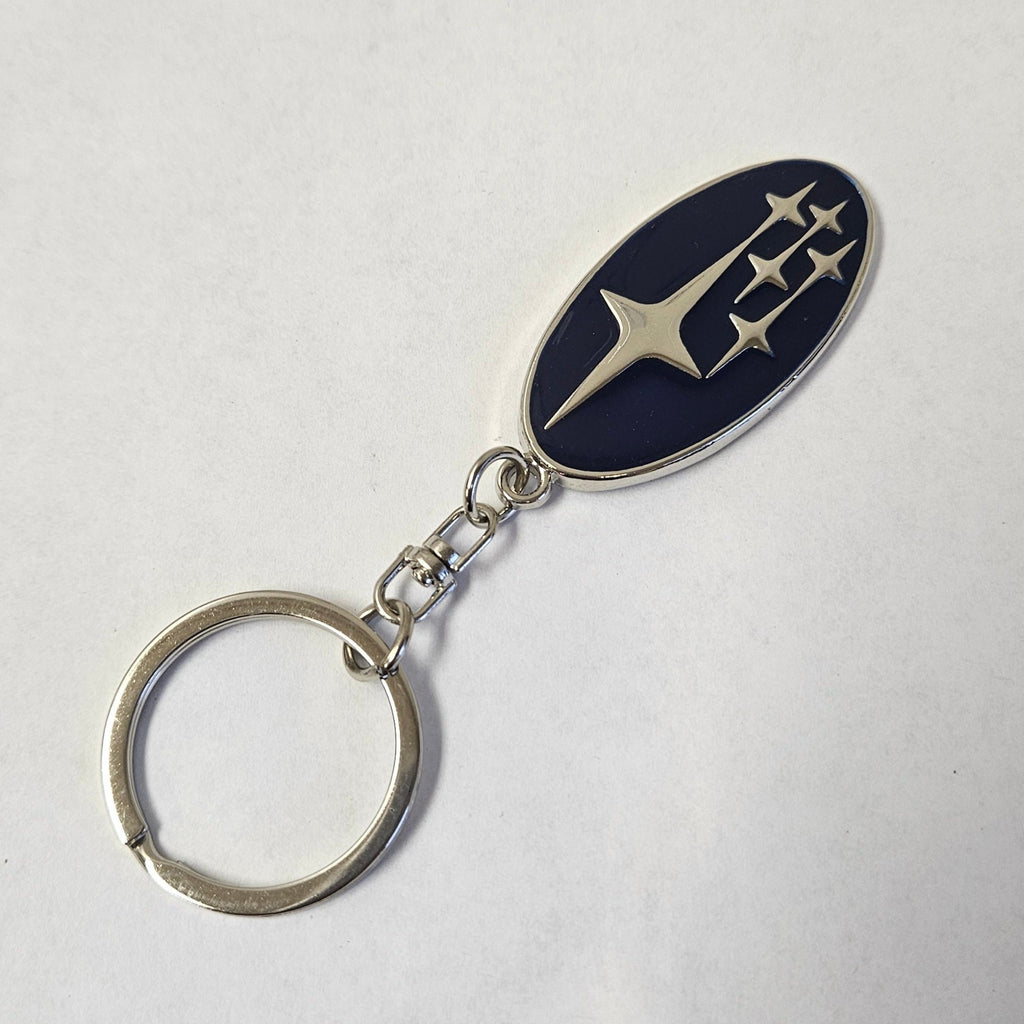 Brand New Subaru Logo Car Keychain Keyring Emblem Logo Metal Accessories Gift