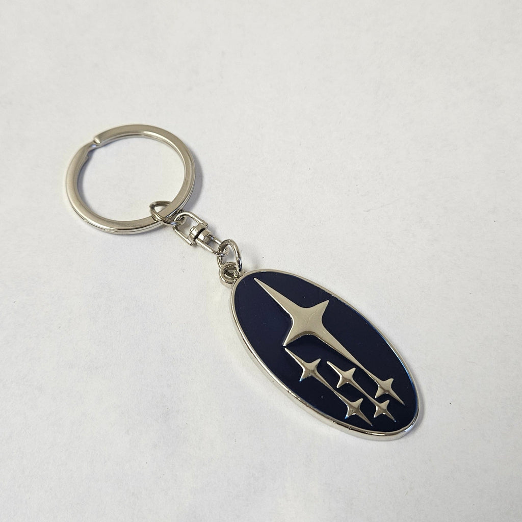 Brand New Subaru Logo Car Keychain Keyring Emblem Logo Metal Accessories Gift