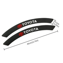 Load image into Gallery viewer, BRAND NEW UNIVERSAL 2PCS Toyota Fender Arch Trim Protector Rubber