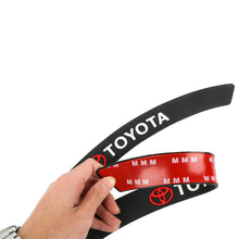 Load image into Gallery viewer, BRAND NEW UNIVERSAL 2PCS Toyota Fender Arch Trim Protector Rubber