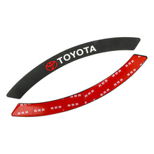 Load image into Gallery viewer, BRAND NEW UNIVERSAL 2PCS Toyota Fender Arch Trim Protector Rubber