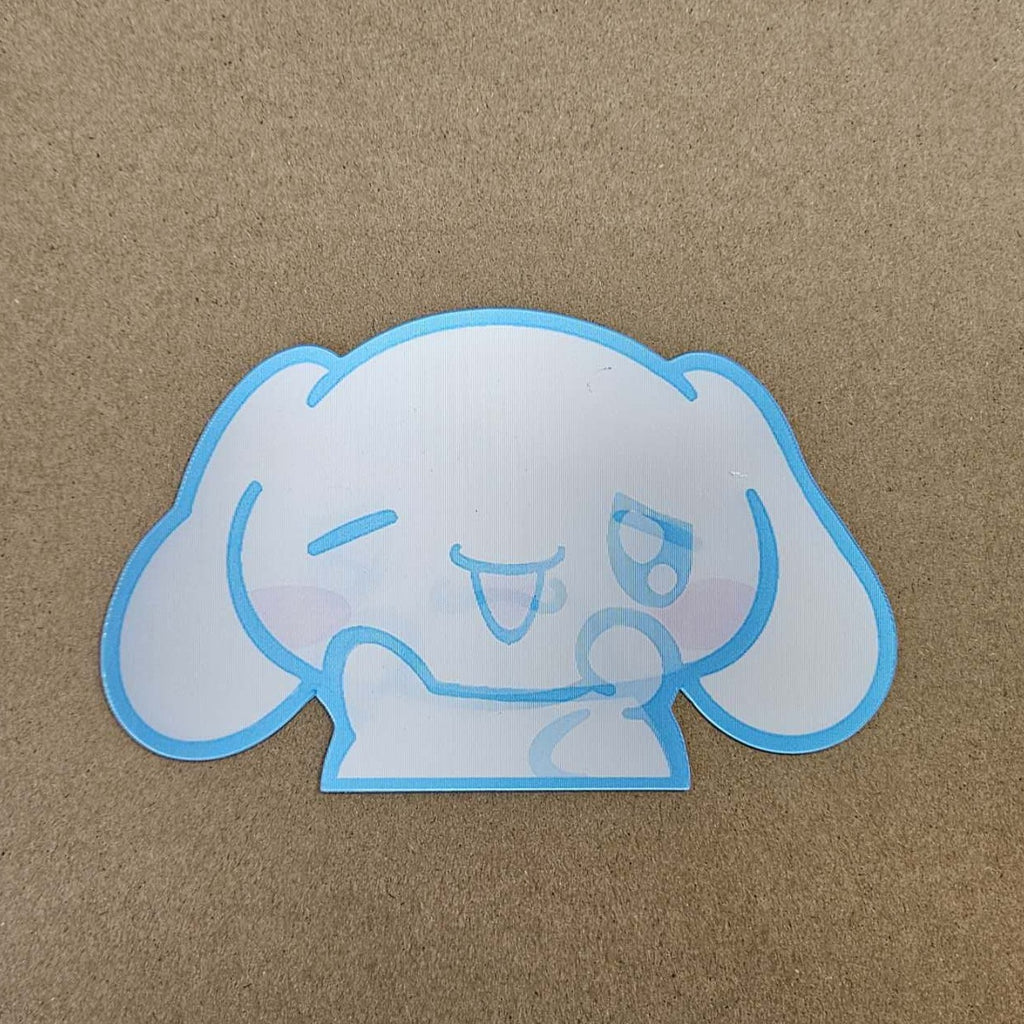 Brand New Sanrio Cinnamoroll 3D Lenticular Motion Car Sticker Decal Peeker