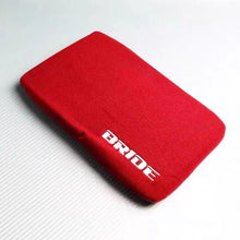 Load image into Gallery viewer, BRAND NEW 1PCS JDM BRIDE Racing Red Tuning Pad For Lumber Rest Cushion Bucket Seat Racing