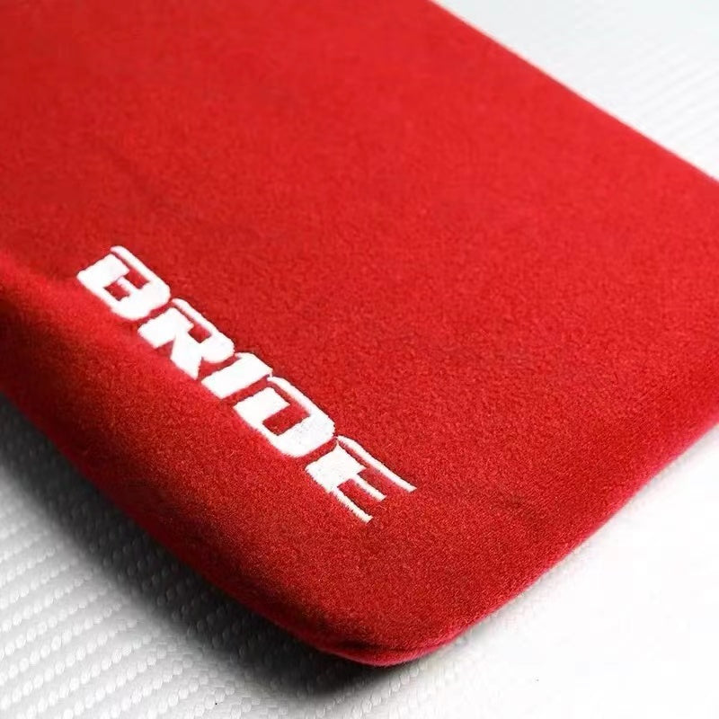 BRAND NEW 1PCS JDM BRIDE Racing Red Tuning Pad For Lumber Rest Cushion Bucket Seat Racing