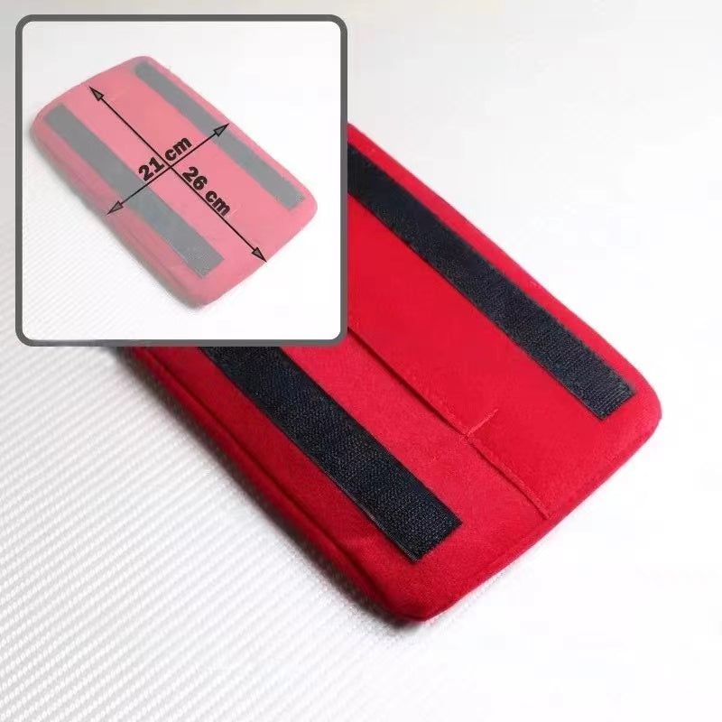 BRAND NEW 1PCS JDM BRIDE Racing Red Tuning Pad For Lumber Rest Cushion Bucket Seat Racing