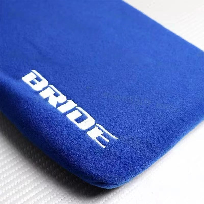 BRAND NEW 1PCS JDM BRIDE Racing Blue Tuning Pad For Lumber Rest Cushion Bucket Seat Racing