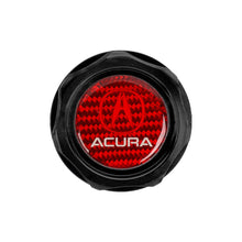 Load image into Gallery viewer, Brand New Acura Black Engine Oil Cap With Real Carbon Fiber Acura Sticker Emblem For Acura