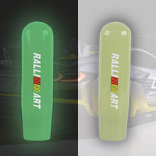 Load image into Gallery viewer, Brand New 15CM Ralliart Universal Glow In the Dark Green Manual Long Stick Shift Knob M8 M10 M12 Adapter