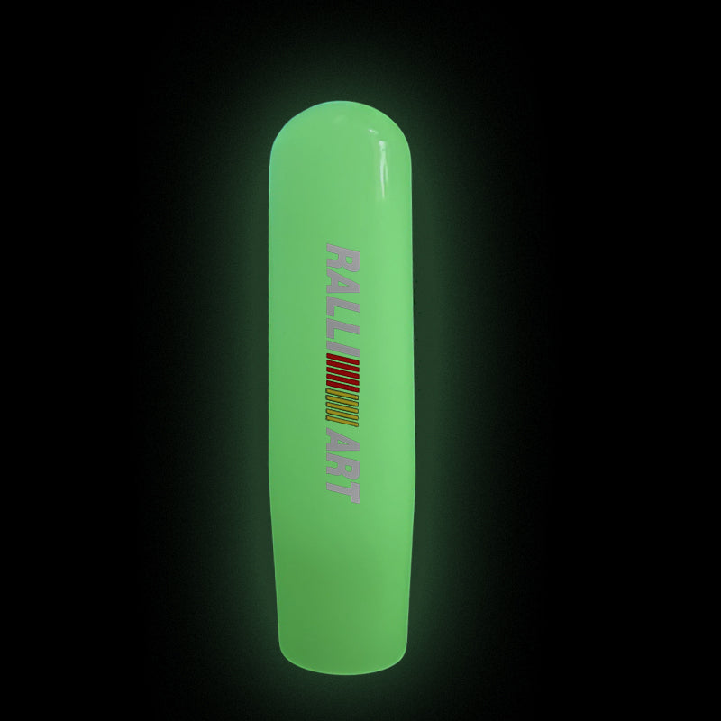 Brand New 15CM Ralliart Universal Glow In the Dark Green Manual Long Stick Shift Knob M8 M10 M12 Adapter