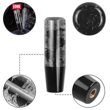 Load image into Gallery viewer, Brand New Universal 150mm Sakura Black Glitter Rose Flowers Manual Car Gear Stick Shift Knob M8 M10 M12