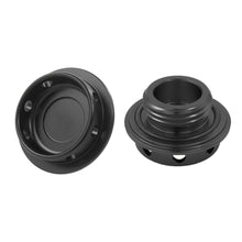 Load image into Gallery viewer, Brand New JDM Black Aluminum Engine Oil Fuel Filler Cap Billet For Nissan