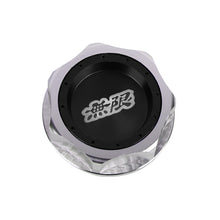 Load image into Gallery viewer, Brand New JDM Mugen Emblem Brushed Black Engine Oil Filler Cap Badge For Honda / Acura