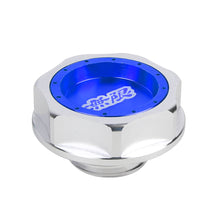 Load image into Gallery viewer, Brand New JDM Mugen Emblem Brushed Blue Engine Oil Filler Cap Badge For Honda / Acura