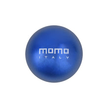 Load image into Gallery viewer, BRAND NEW UNIVERSAL MOMO Racing Universal Blue Aluminum Round Shift Knob Lever Knob M8 M10 M12