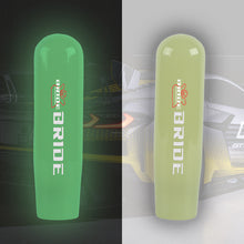 Load image into Gallery viewer, Brand New 15CM Bride Universal Glow In the Dark Green Manual Long Stick Shift Knob M8 M10 M12 Adapter