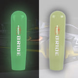 Brand New 15CM Bride Universal Glow In the Dark Green Manual Long Stick Shift Knob M8 M10 M12 Adapter