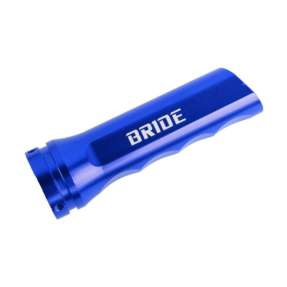 Brand New Universal 1PCS Bride Blue Aluminum Car Handle Hand Brake Sleeve Cover