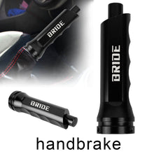 Load image into Gallery viewer, Brand New Universal 1PCS Bride Black Aluminum Car Handle Hand Brake Sleeve Cover