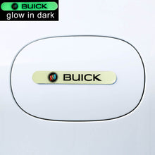 Load image into Gallery viewer, Brand New 8PCS BUICK Glows in Dark Green Car Trunk Side Fenders Door Badge Scratch Guard Sticker