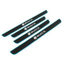 Load image into Gallery viewer, Brand New 4PCS Universal Buick Blue Rubber Car Door Scuff Sill Cover Panel Step Protector