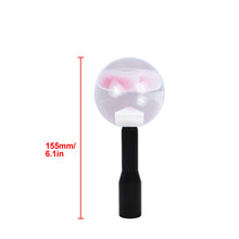 Load image into Gallery viewer, Brand New Universal Round Ball Heart Pink Crystal Clear Manual Gear Shift Knob Shifter M8 M10 M12 &amp; Black Shifter Extender Extension