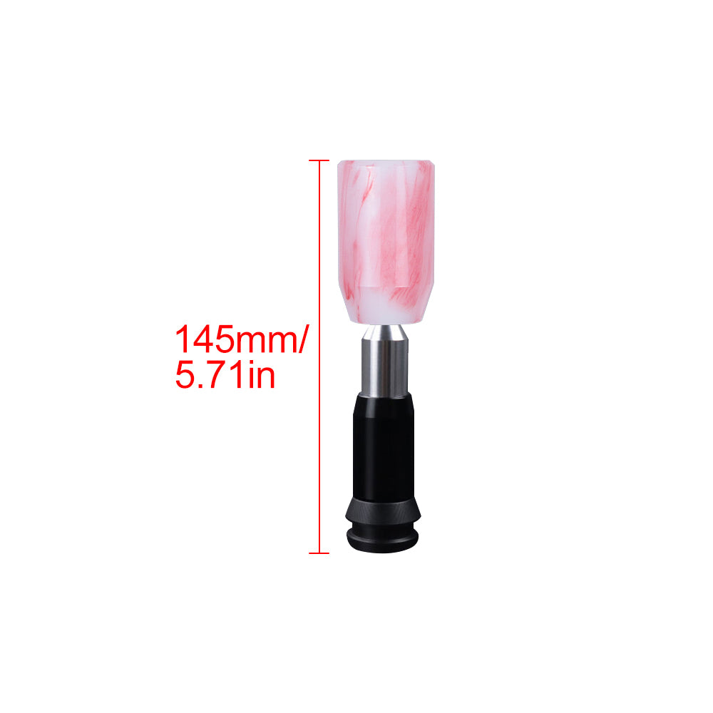 Brand New Universal JDM RED 6CM Marble Style Stick Automatic Transmission Racing Gear Shift Knob