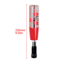 Load image into Gallery viewer, Brand New Glitter Red Rose Flower Stick Shift Knob Automatic Gear Shifter