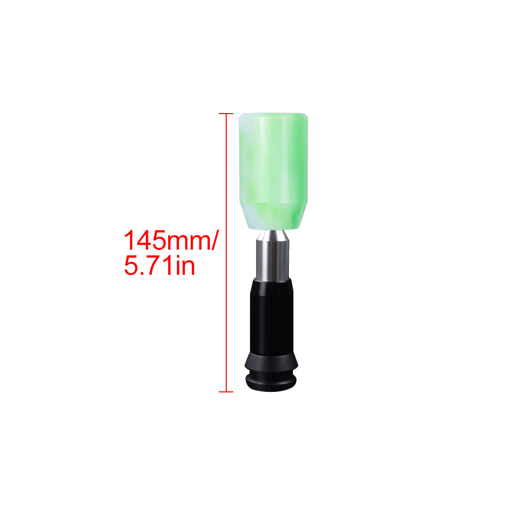 Brand New Universal JDM GREEN 6CM Marble Style Stick Automatic Transmission Racing Gear Shift Knob