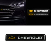 Load image into Gallery viewer, BRAND NEW 1PCS CHEVROLET NEW LED LIGHT CAR FRONT GRILLE BADGE ILLUMINATED DECAL STICKER