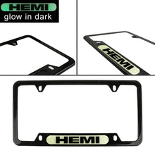 Load image into Gallery viewer, Brand New Universal 1PCS HEMI Black Metal License Plate Frame