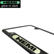 Load image into Gallery viewer, Brand New Universal 1PCS HEMI Black Metal License Plate Frame