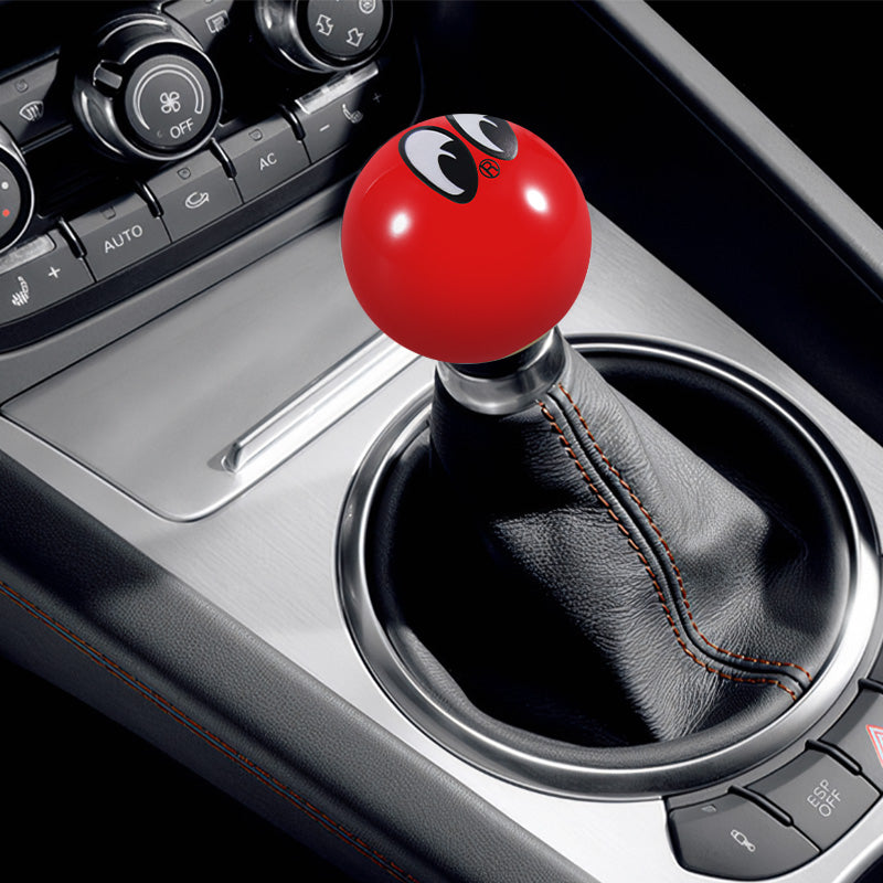 BRAND NEW UNIVERSAL JDM MOON EYE BALL Red Manual Gear Stick Shift Knob Lever Shifter M8 M10 M12