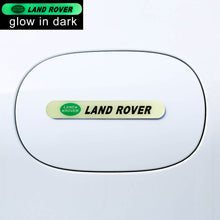 Load image into Gallery viewer, Brand New 8PCS LAND ROVER Glows in Dark Green Car Trunk Side Fenders Door Badge Scratch Guard Sticker