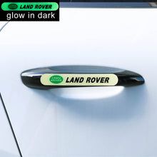 Load image into Gallery viewer, Brand New 8PCS LAND ROVER Glows in Dark Green Car Trunk Side Fenders Door Badge Scratch Guard Sticker