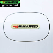 Load image into Gallery viewer, Brand New 2PCS MAZDASPEED Glows in Dark Green Car Trunk Side Fenders Door Badge Scratch Guard Sticker